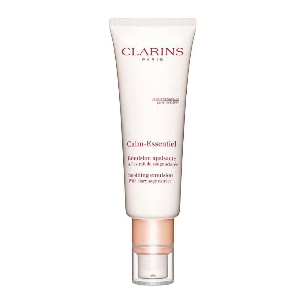 Clarins Paris Calm-Essentiel Soothing Emulsion, With Clary Sage Extract, 50ml