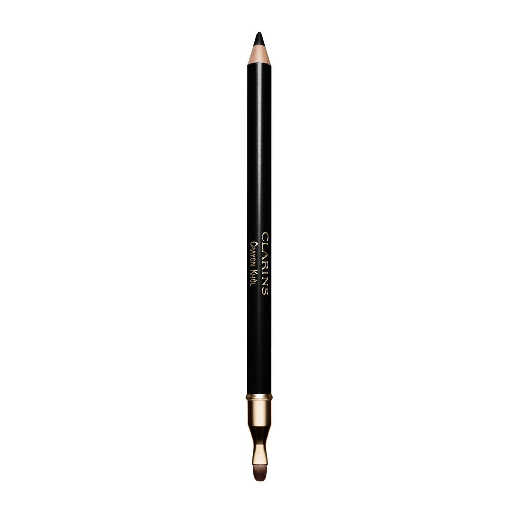 Clarins Paris Crayon Khol Intense Line Eye Pencil, 01 Extreme Black