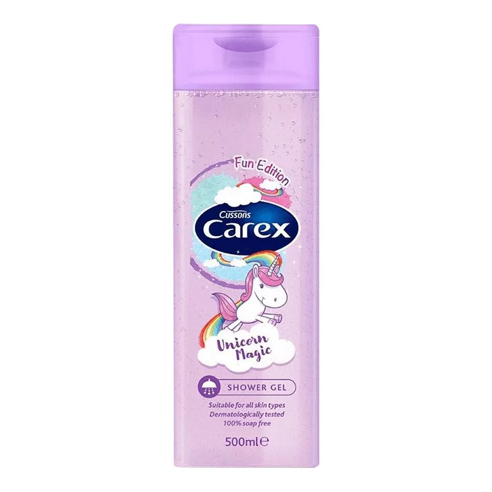 Cussons Carex Unicorn Magic 100% Soap Free Shower Gel, 500ml