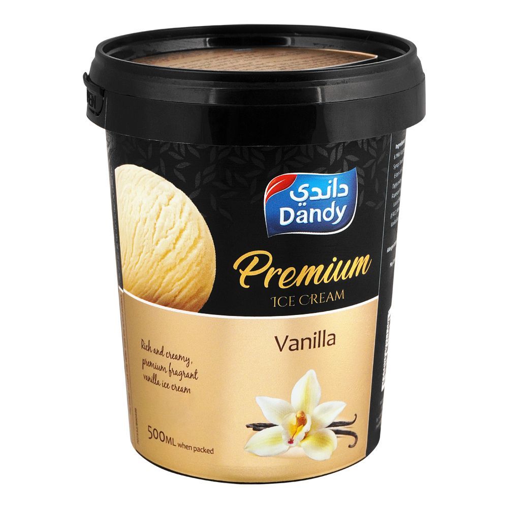 Dandy Premium Vanilla Ice Cream 500ml