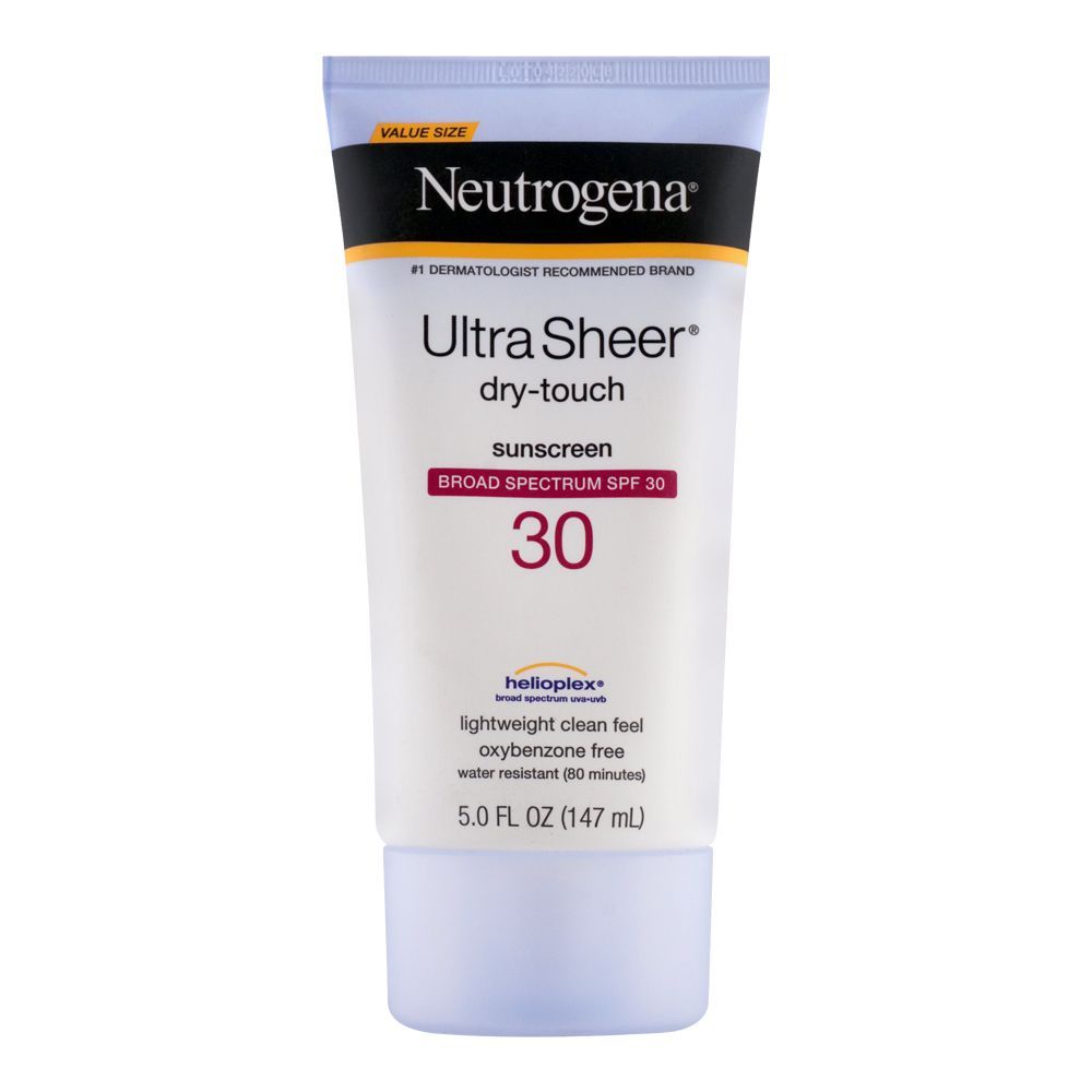 Neutrogena Ultra Sheer Dry Touch Sunscreen, SPF 30, 147ml