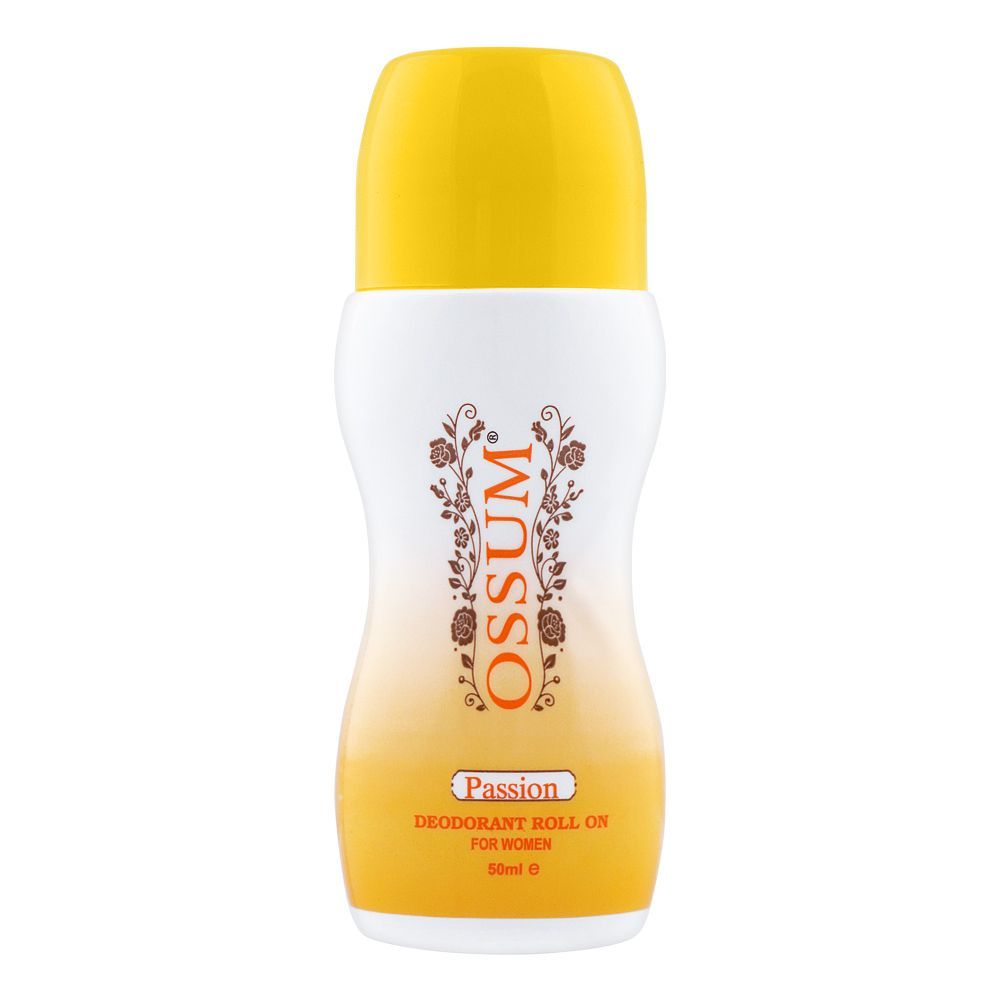 Ossum Passion Deodorant Roll On, For Women, 50ml