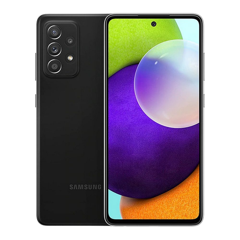 Samsung Galaxy A72 8GB/128GB Smartphone, Awesome Black, SM-A72FF/DF