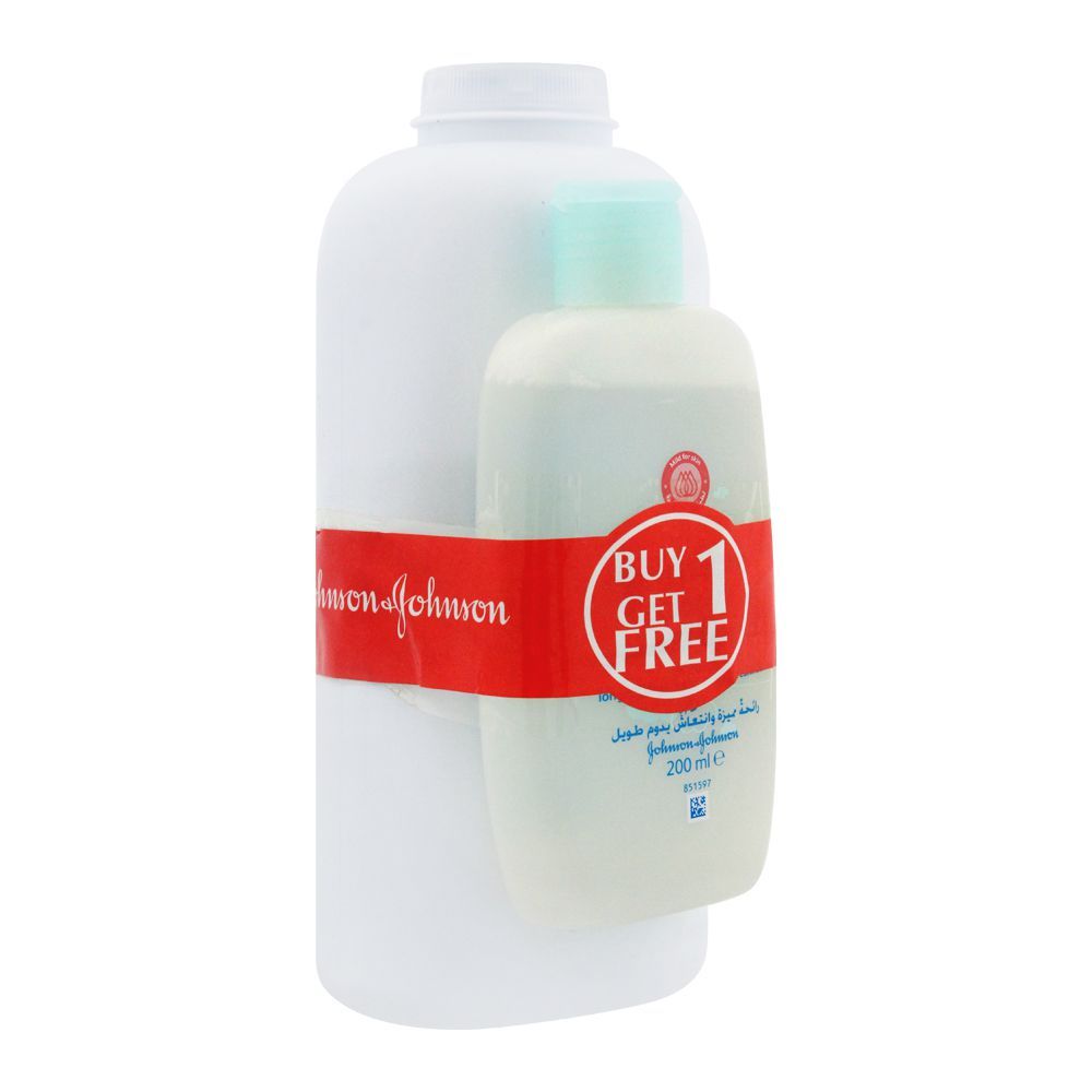 Johnson's Baby Powder 500g+ FREE Baby Cologne