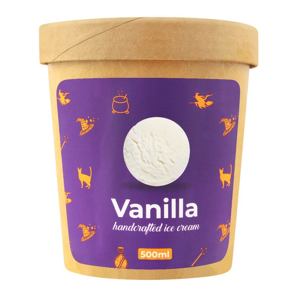 The Waffle Witch Vanilla Handcrafted Ice Cream, 500ml