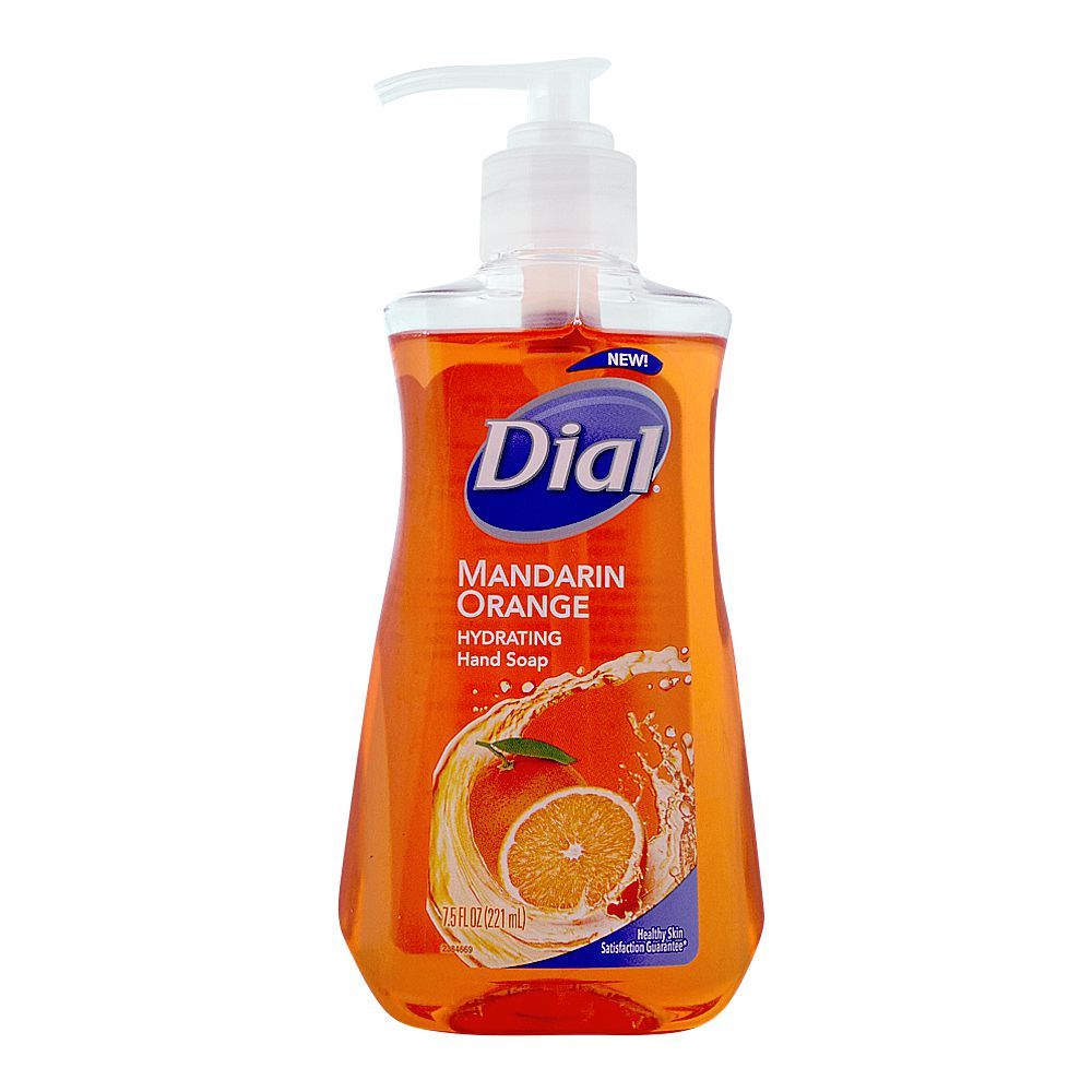 Dial Hydrating Hand Soap, Mandarin Orange, 221ml