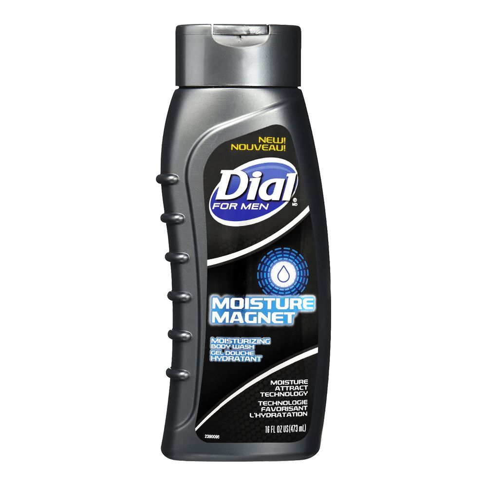 Dial For Men Moisture Magnet Moisturizing Body Wash, 473ml