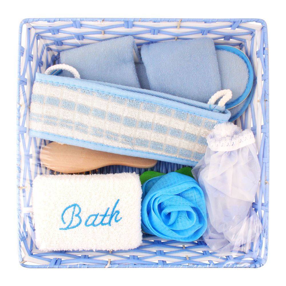 Bath Set, A-54, Blue