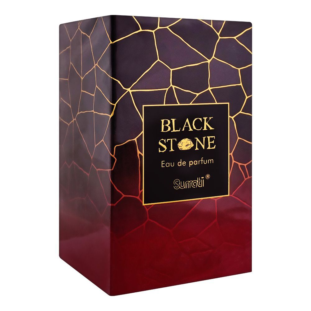 Surrati Black Stone Eau De Parfum, Fragrance For Men, 100ml