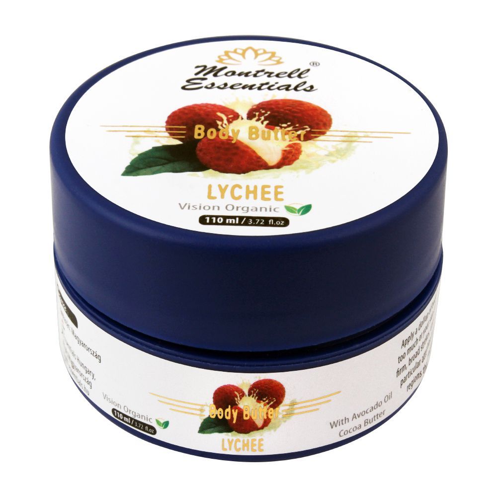Montrell Essentials Lychee Body Butter, 110ml