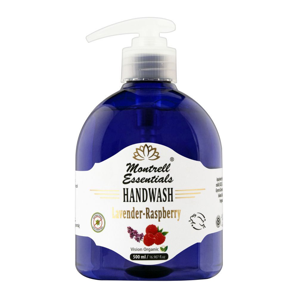Montrell Essentials Lavender Raspberry Hand Wash, 500ml