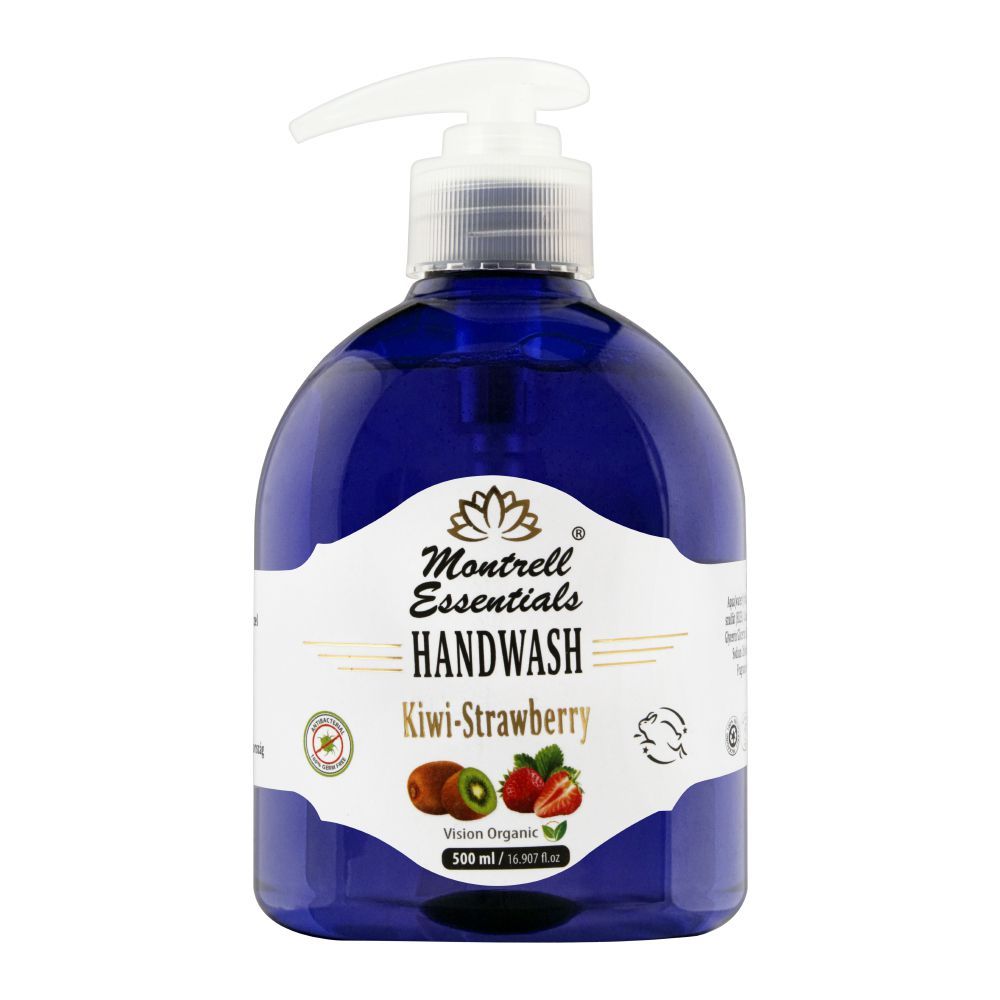Montrell Essentials Kiwi Strawberry Hand Wash, 500ml