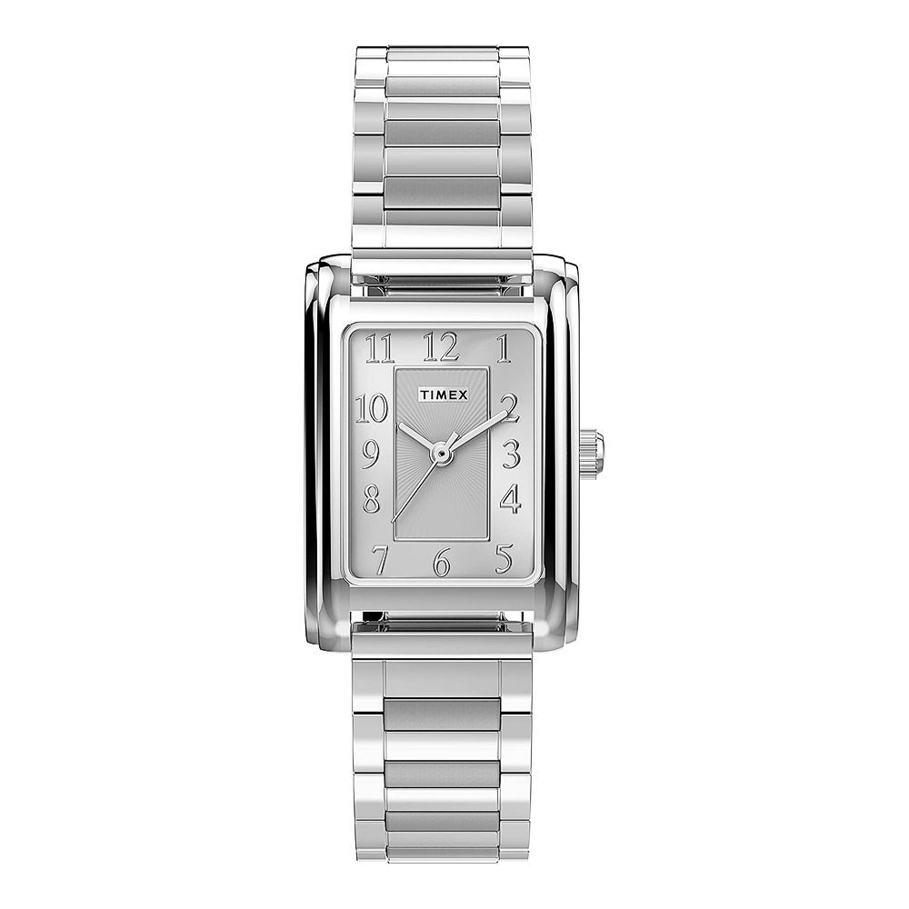 Timex Women's Meriden 21mm Stainless Steel Strap Watch, TW2U44100