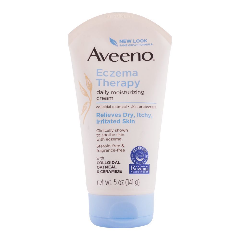 Aveeno Eczema Therapy Daily Moisturising Cream, 141g