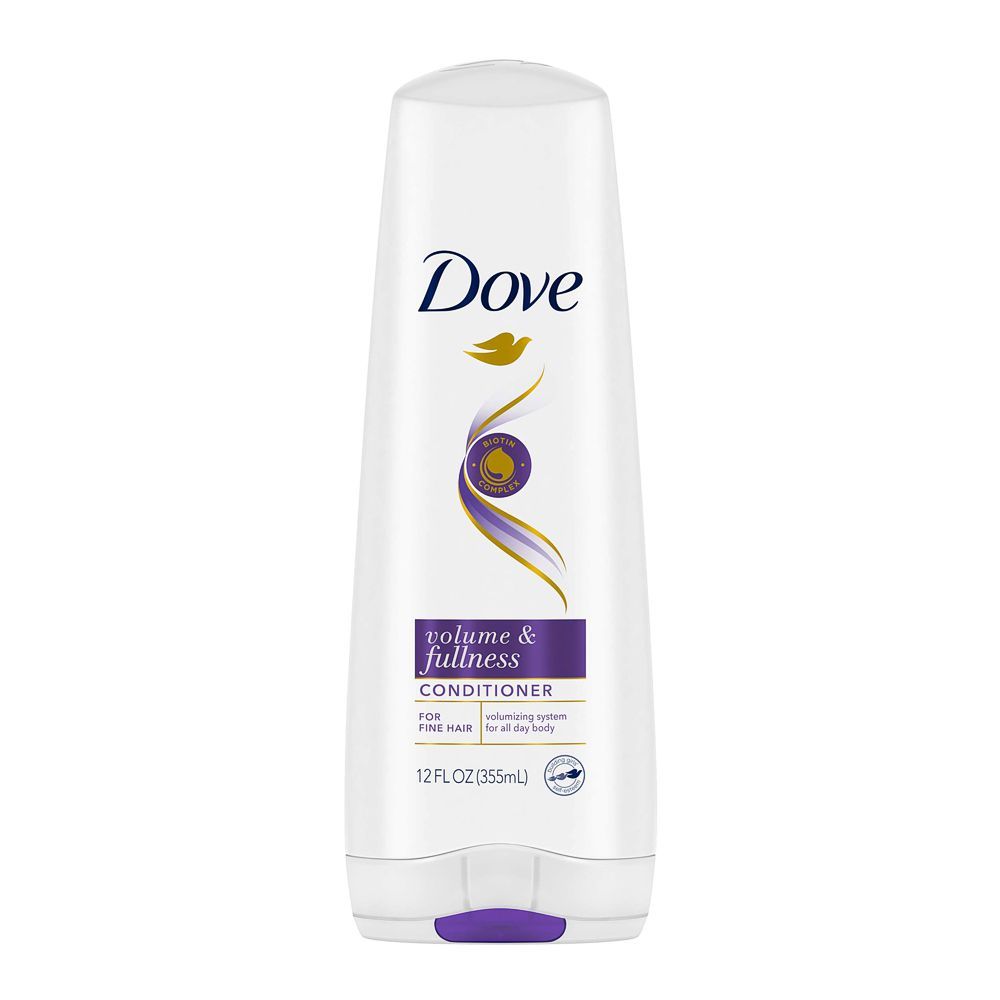 Dove Volume & Fullness Conditioner, For Fine Hair, 355ml