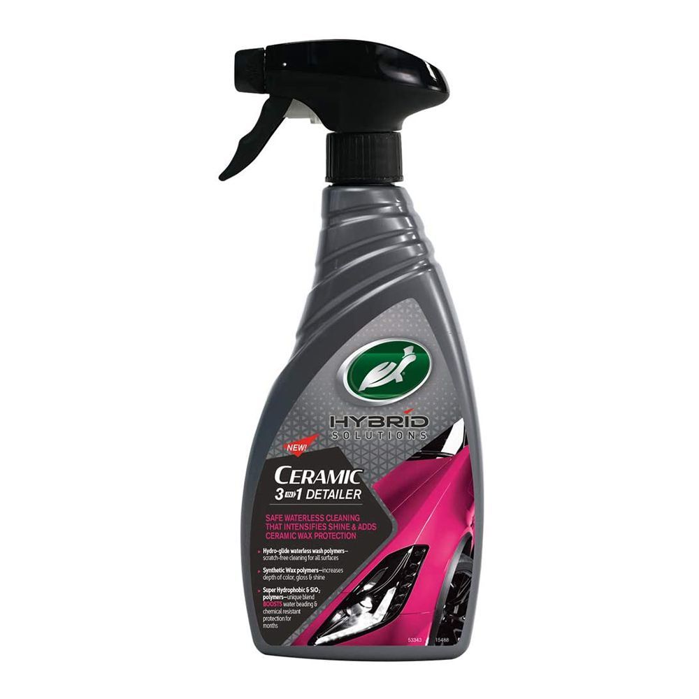 Turtle Wax Hybrid Solutions Ceramic 3-In-1 Car Detailer, 500ml