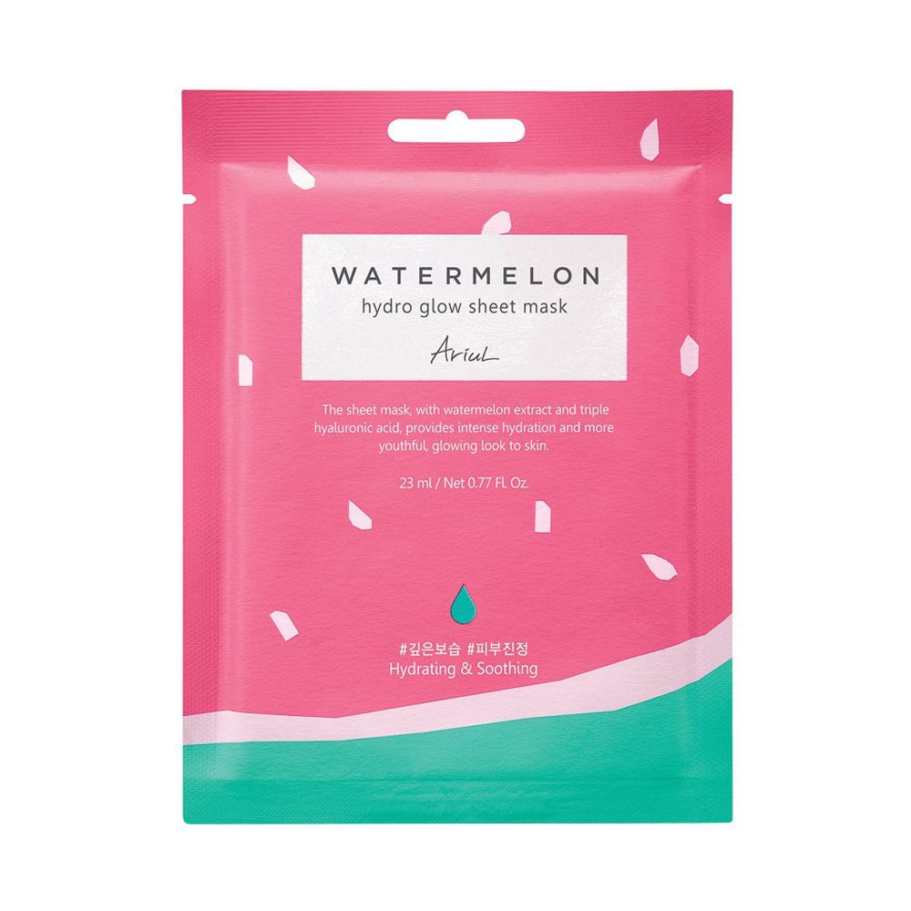Ariul Watermelon Hydro Glow Sheet Mask, 23ml