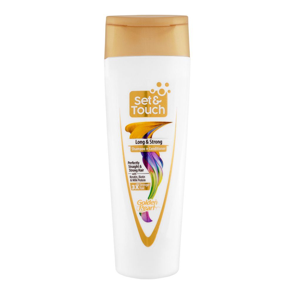 Golden Pearl Set & Touch Long & Strong Shampoo + Conditioner, 190ml