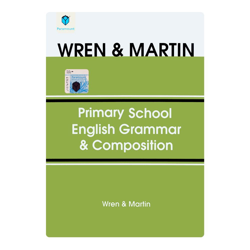 Paramount Primary School English Grammar & Composition Book