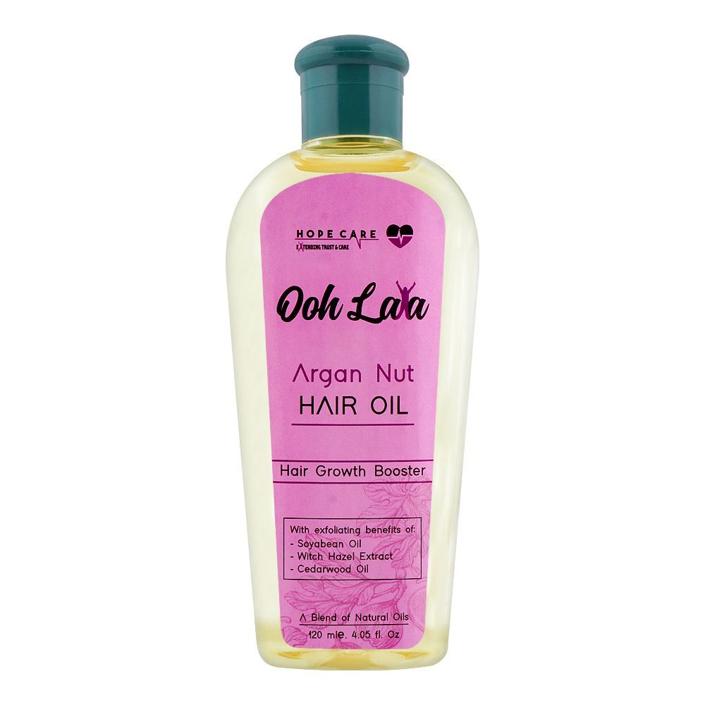 Ooh Lala Argan Nut Hair Oil, Hair Growth Booster, 120ml