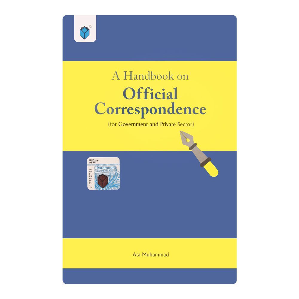 A Hand Book On Official Correspondence Book