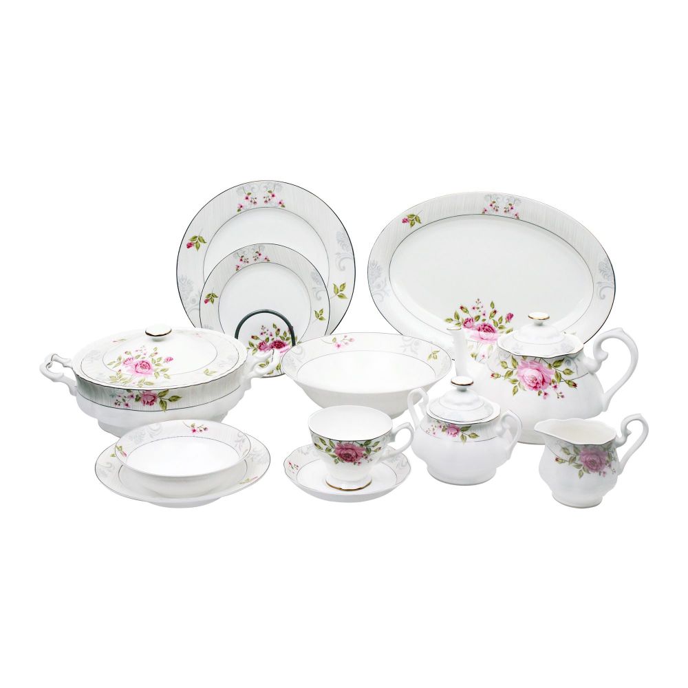PMP Royal China Dinner Set, 85 Pieces, YS04