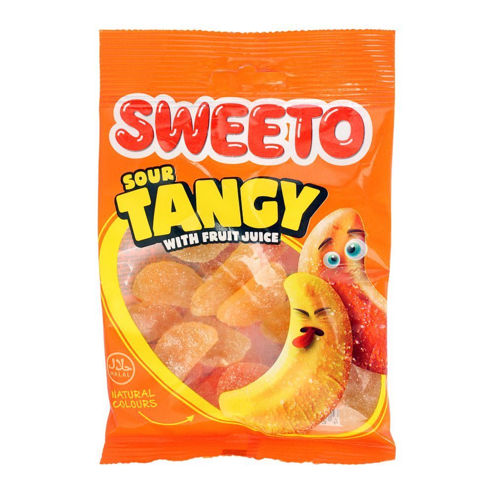 Sweeto Sour Tangy Gummy Jelly Pouch, 80g
