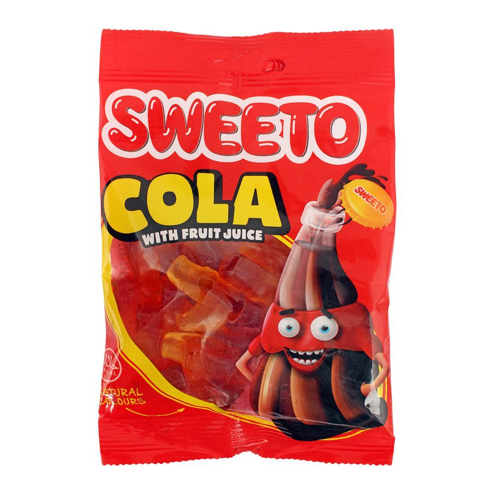 Sweeto Cola Gummy Jelly Pouch, 80g