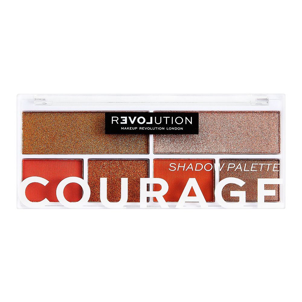 Makeup Revolution Relove Eyeshadow Palette, Courage