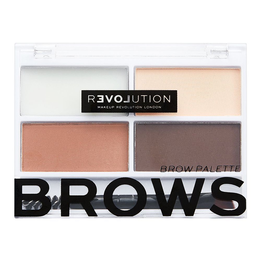Makeup Revolution Relove Colour Cult Brow Palette, Medium