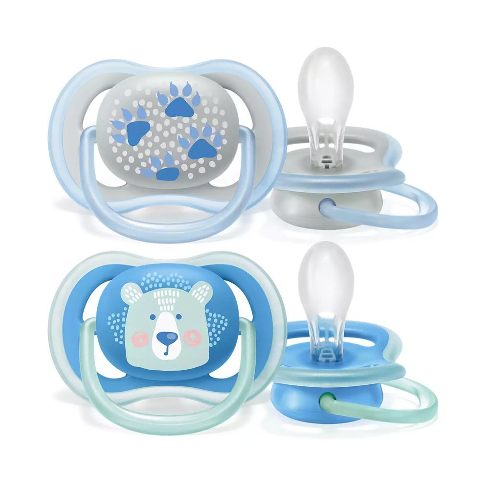 Avent Ultra Air Soothers, 2-Pack, 6-18m, SCF085/03
