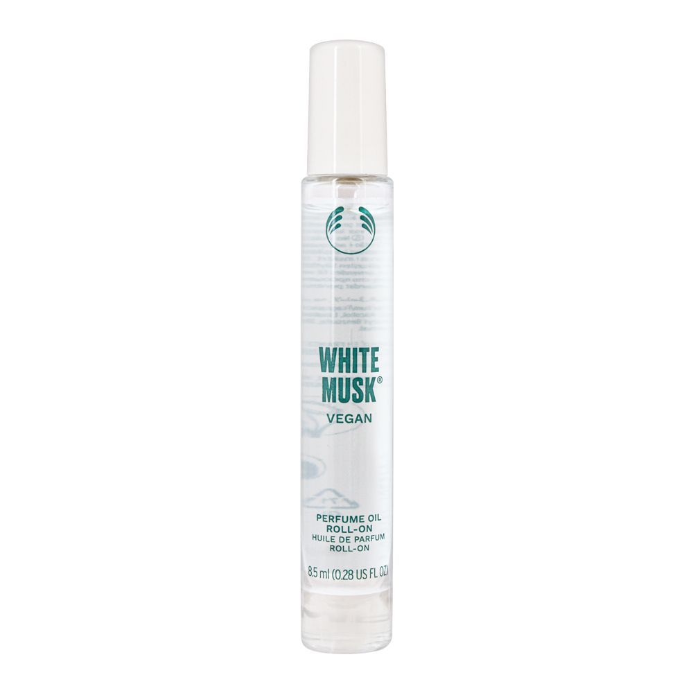 The Body Shop White Musk Vegan Perfume Oil Roll-On, 8.5ml