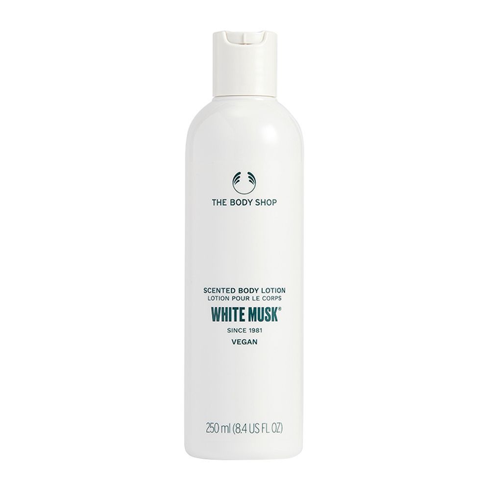The Body Shop White Musk Vegan Scented Body Lotion, 250ml
