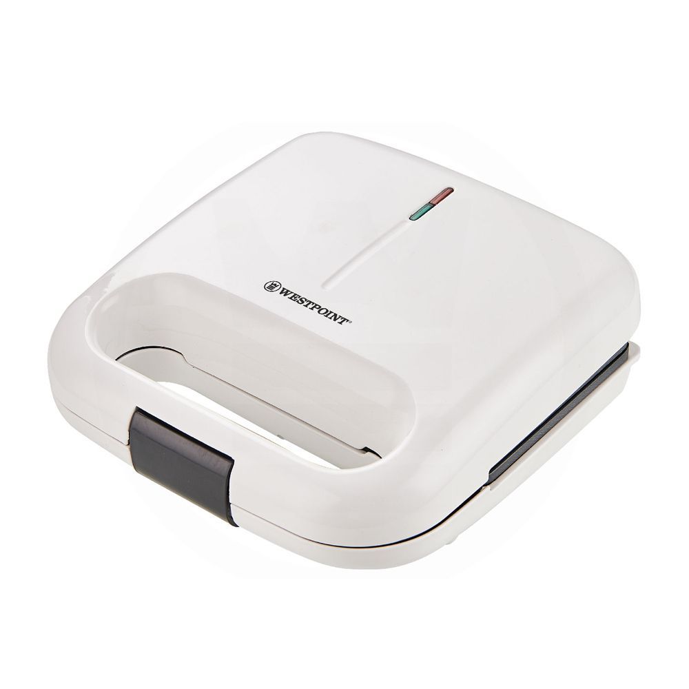 West Point Deluxe Sandwich Toaster, White, WF-671
