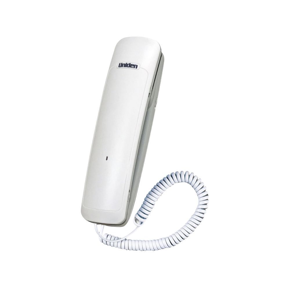 Uniden Trimline Caller ID Landline Phone, White, CE8102