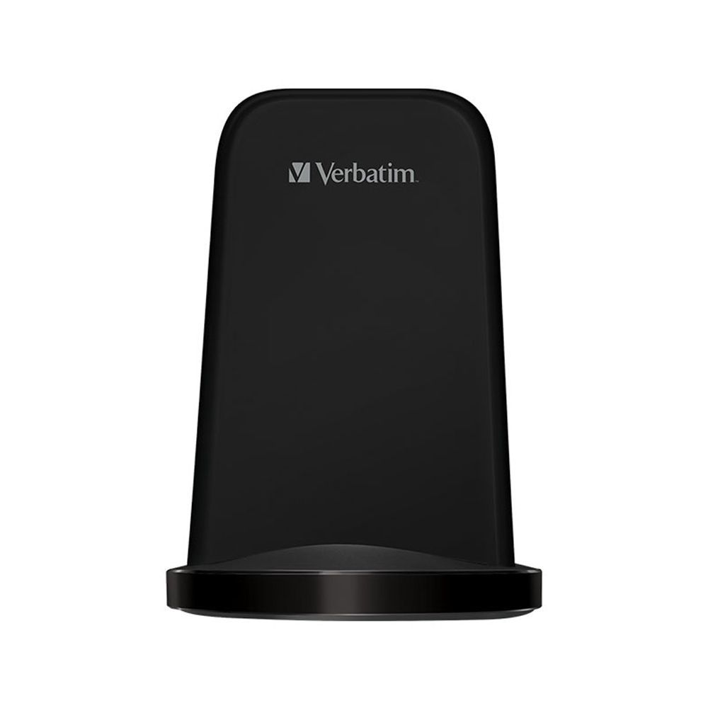Verbatim Dual Coil Wireless Charger Stand, 15W, 66096