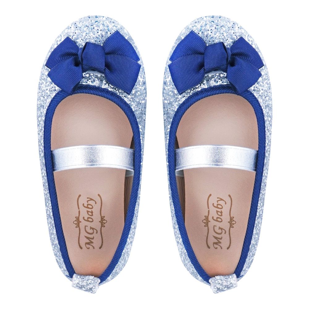 Kid's Shoes, For Girls, Blue, V-373