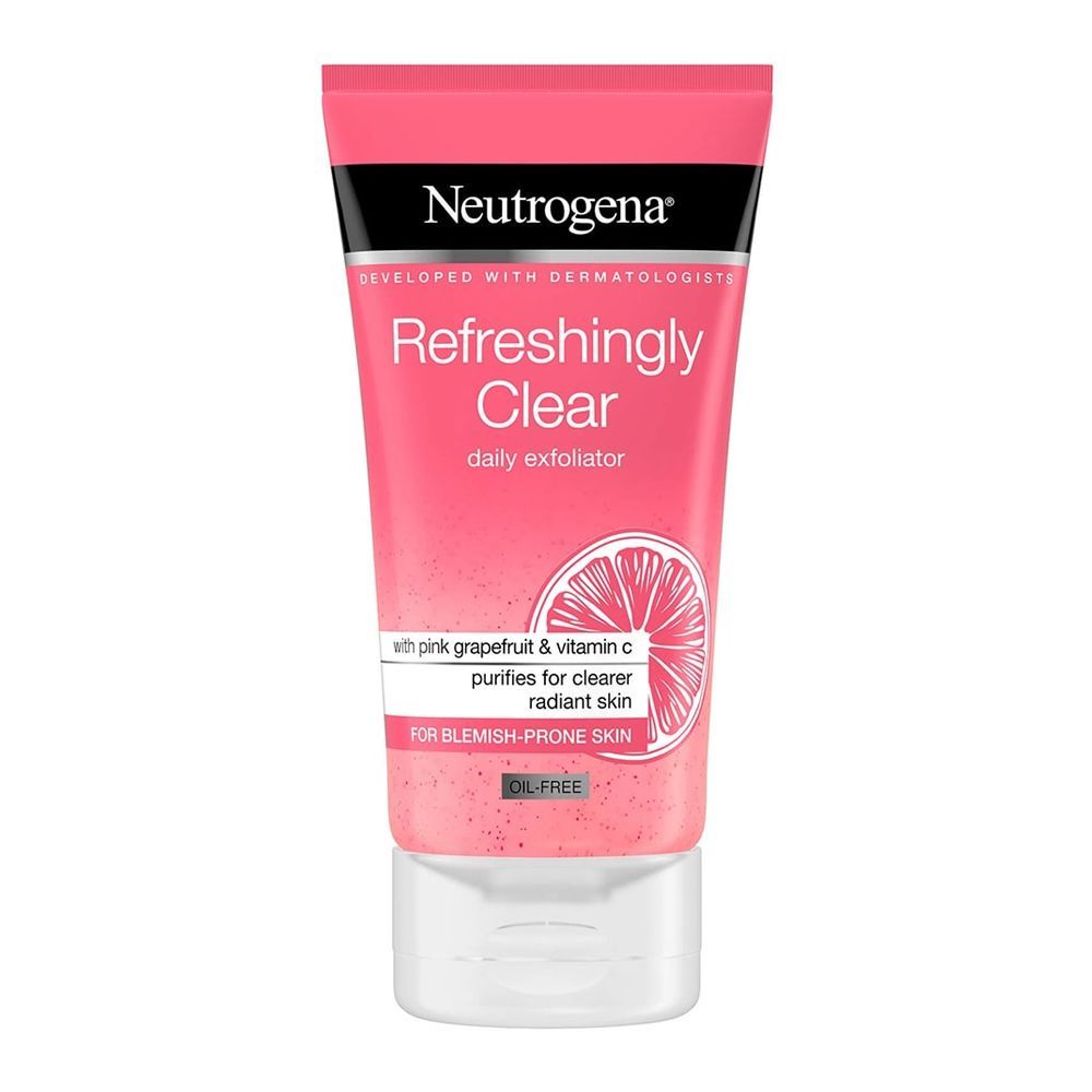 Neutrogena Refreshingly Clear Daily Exfoliator, Oil-Free, 150ml
