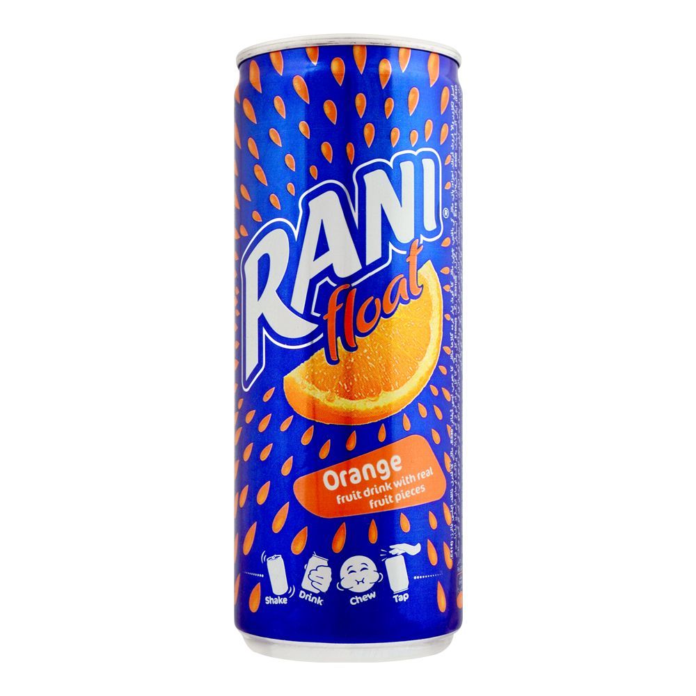 Rani Float Orange Drink, 240ml Can