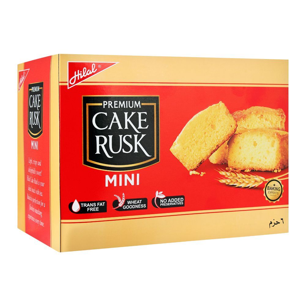Hilal Cake Rusk, Mini, 36g