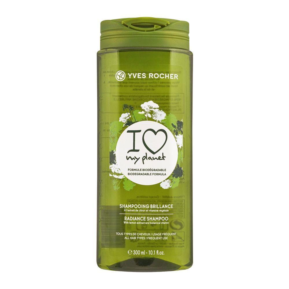 Yves Rocher I Love My Planet Brillance Radiance Shampoo, 300ml