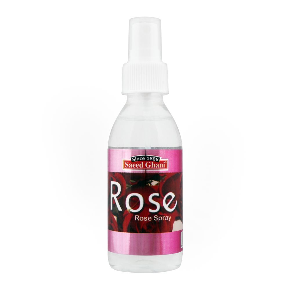 Saeed Ghani Real Red Rosees Rosa Damscena Water, 120ml