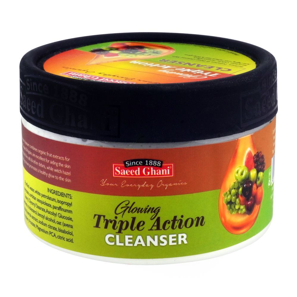 Saeed Ghani Glowing Triple Action Cleanser, 250g