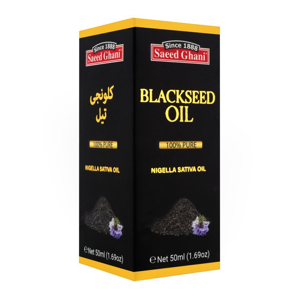 Order Saeed Ghani 100% Pure Blackseed Oil, 50ml Online at Best Price in ...