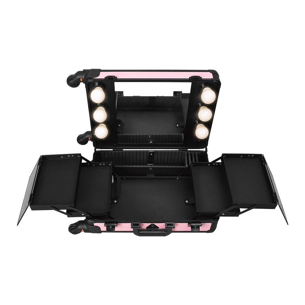 Gladking Professional Beauty Box, Pink, FB-9556K
