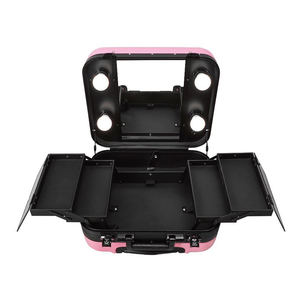 Gladking Professional Beauty Box, Pink, PC-9302-2