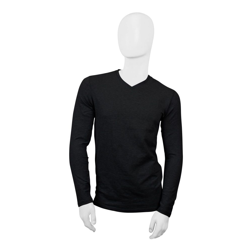 ZEAL V-Neck Furor T-Shirt, Black