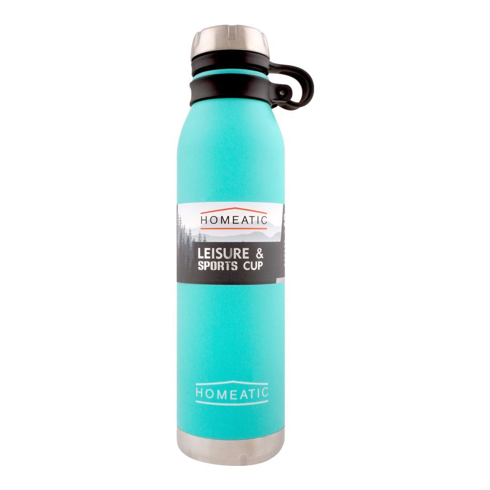 Homeatic Steel Water Bottle, 730ml, Green, KA-036