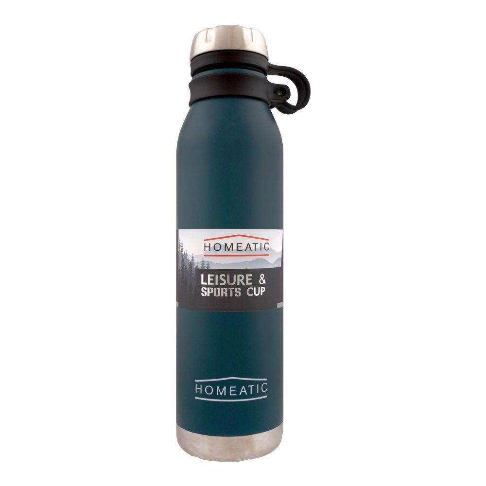 Homeatic Steel Water Bottle, 730ml, Light, Blue KA-036