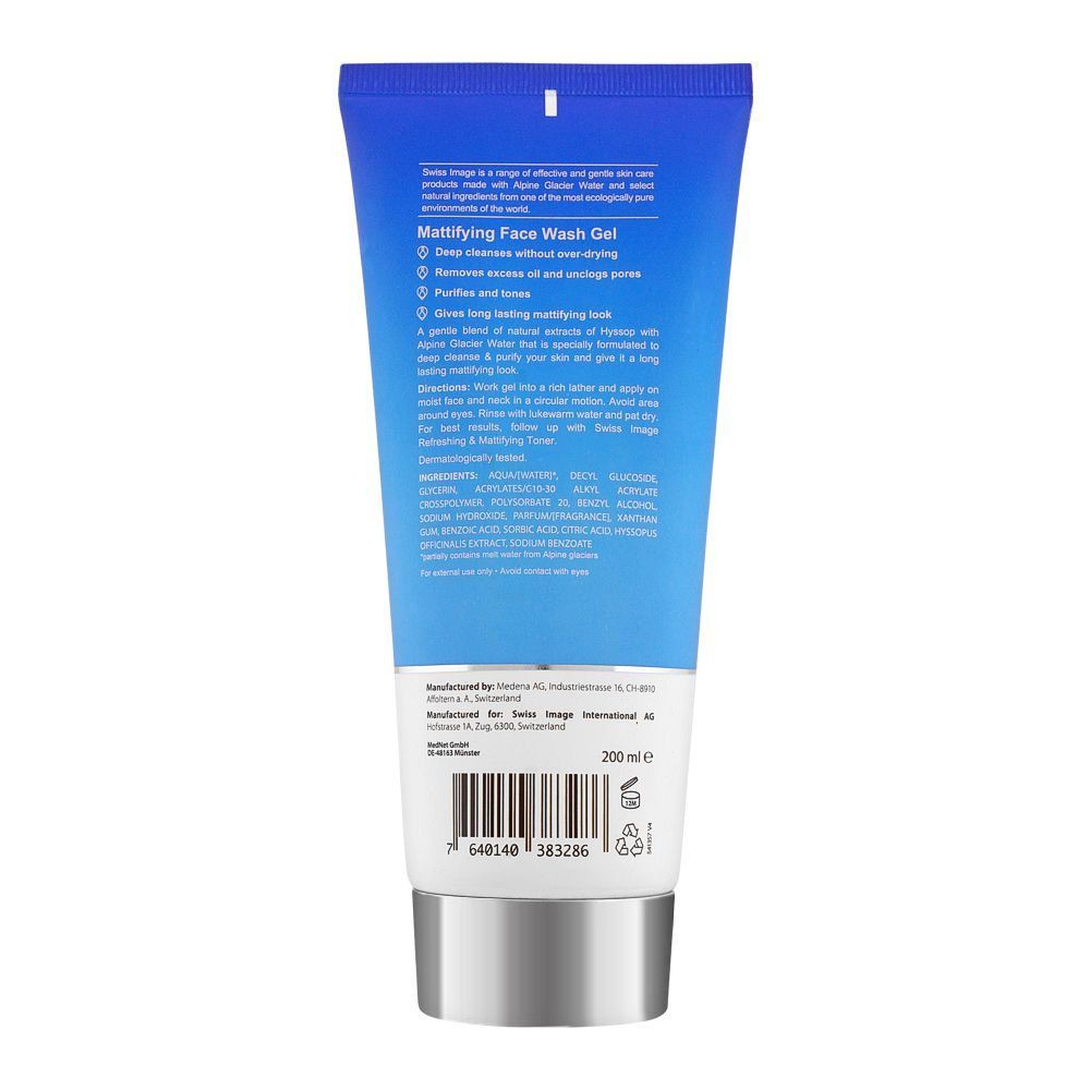 Buy Swiss Image Essential Care Mattifying Face Wash Gel, Combination To ...